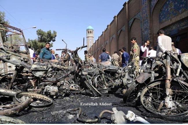 انفجار در هرات ۹ کشته و ۱۶ زخمی برجای گذاشت